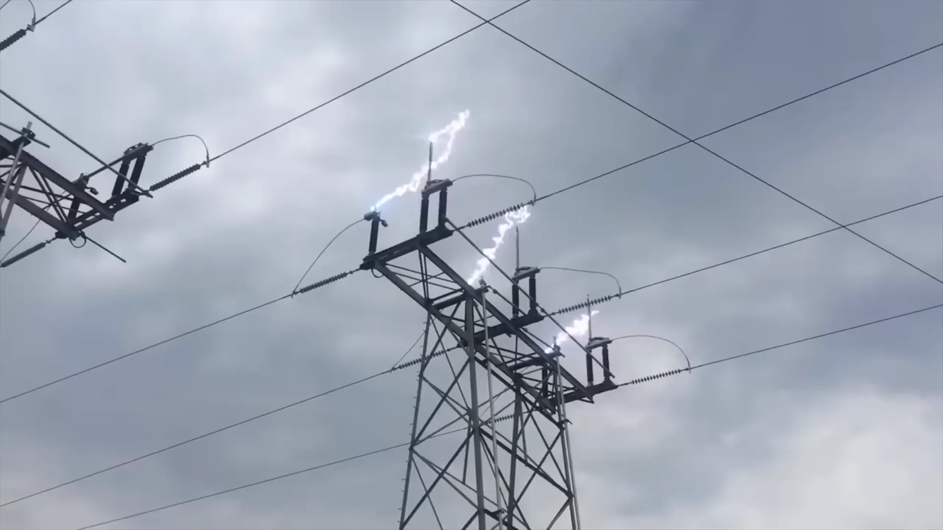 פיצוץ קו חשמל