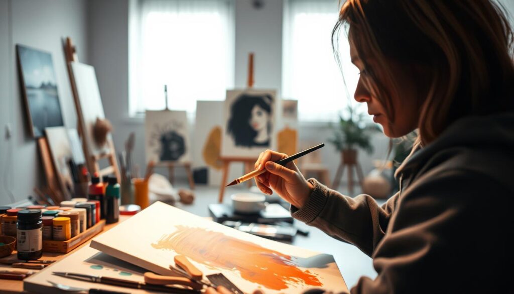 תהליך יצירה מודרני