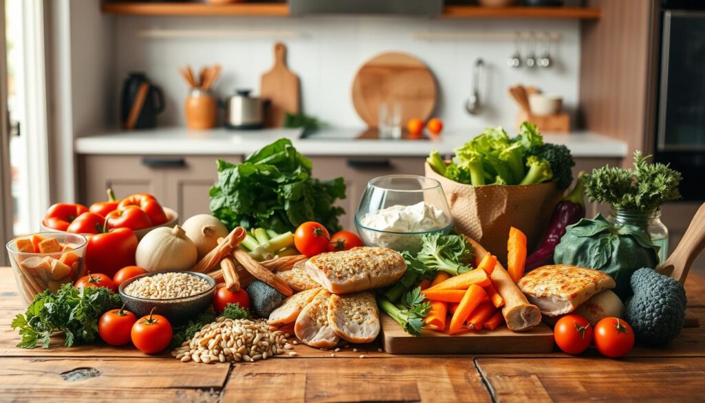 תפריט תזונתי מאוזן