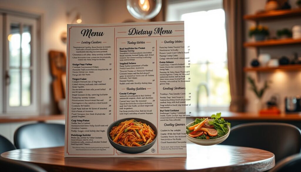 תפריט תזונתי מותאם